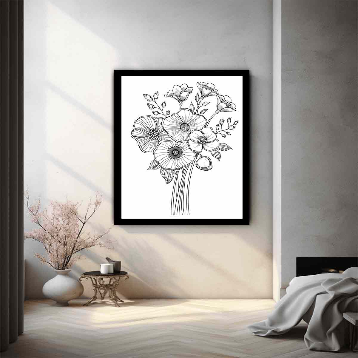 Color Me Floral Art Art Print