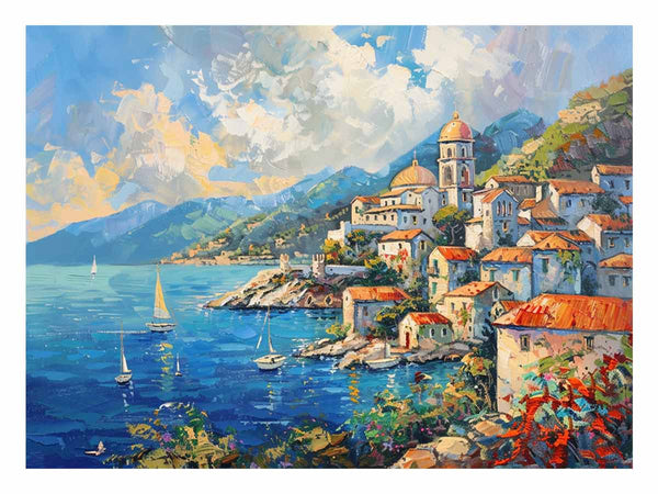 Mediterranean House Art Print