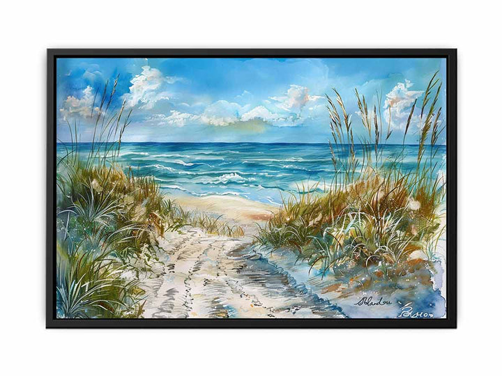 Beach Art 3 canvas Print