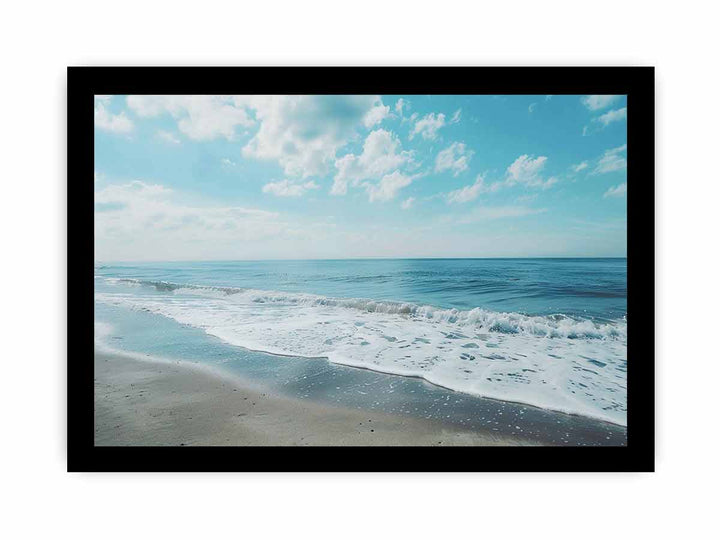 Pacific Beach framed Print