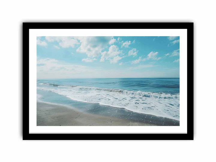 Pacific Beach framed Print
