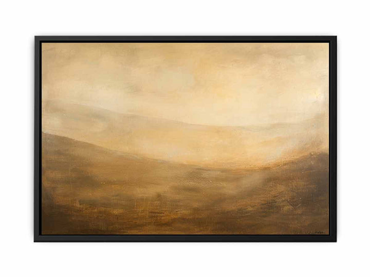 Abstract Landscape Hill canvas Print