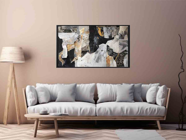 Collage Of Abstract Art Print
