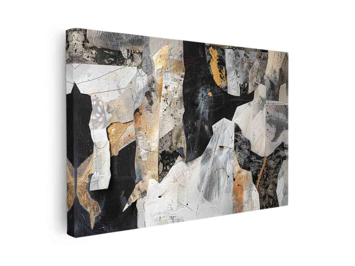 Collage Of Abstract canvas Print