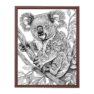 Color Me Koala Painting