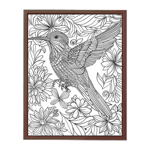 Color Me Bird Painting
