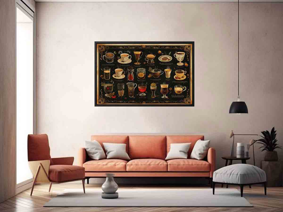 Coffee Art Print