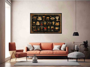 Coffee Art Print