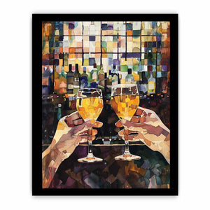 Cheers framed Print