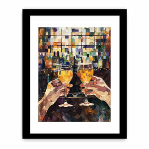 Cheers framed Print