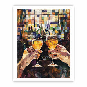 Cheers framed Print