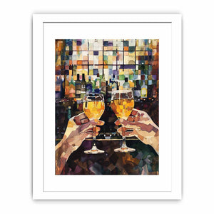 Cheers framed Print