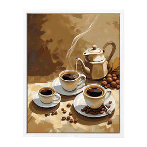 Coffee Vinatge Art Painting