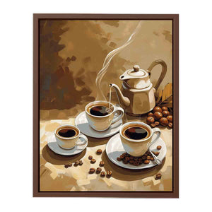Coffee Vinatge Art Painting