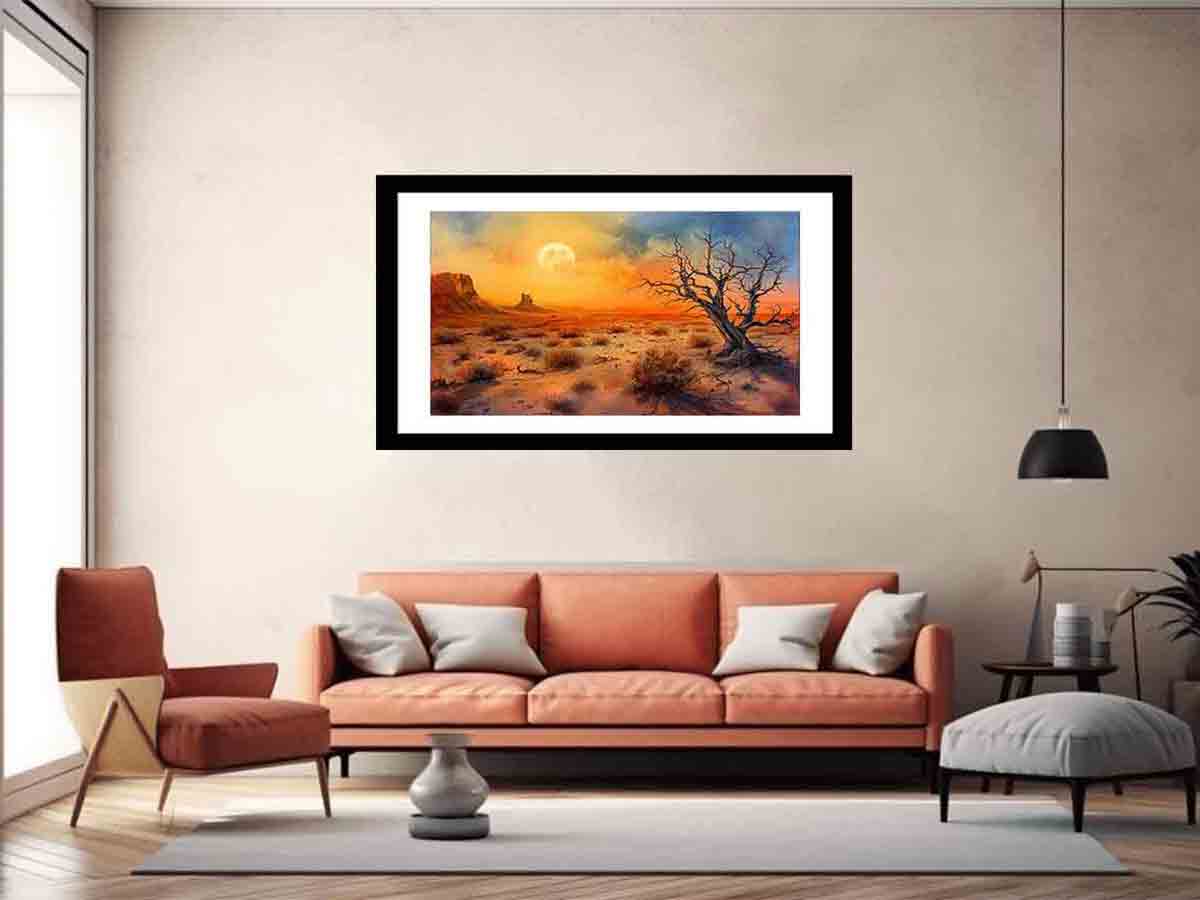 Desert Moon Silence