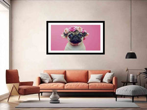Pug Dog Art Print