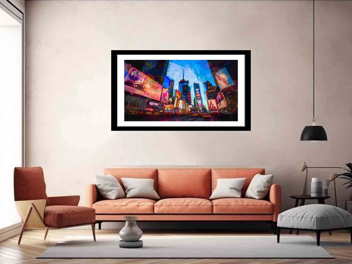 Times Square Art Print