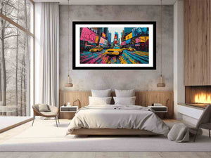 Times Square Painting Art Print