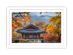 South Korea Art framed Print
