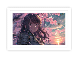 Anime Art Print framed Print