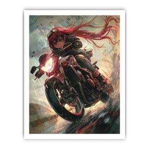 Anime 2 Art framed Print