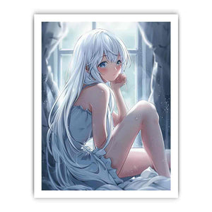 Anime 3 Art framed Print