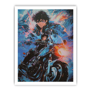 Anime 4 Art framed Print