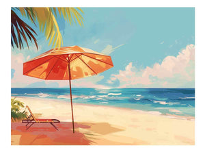 Beach Art Print