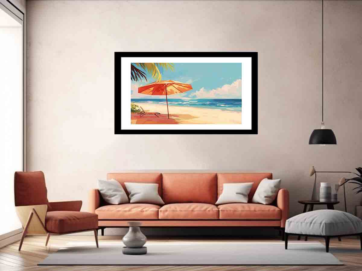 Beach Art Print