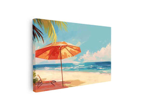 Beach Art canvas Print