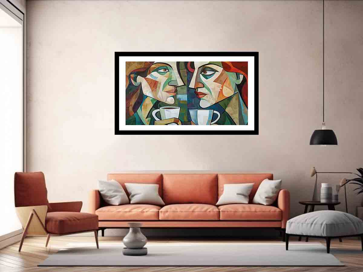 Coffee Talk Art Print