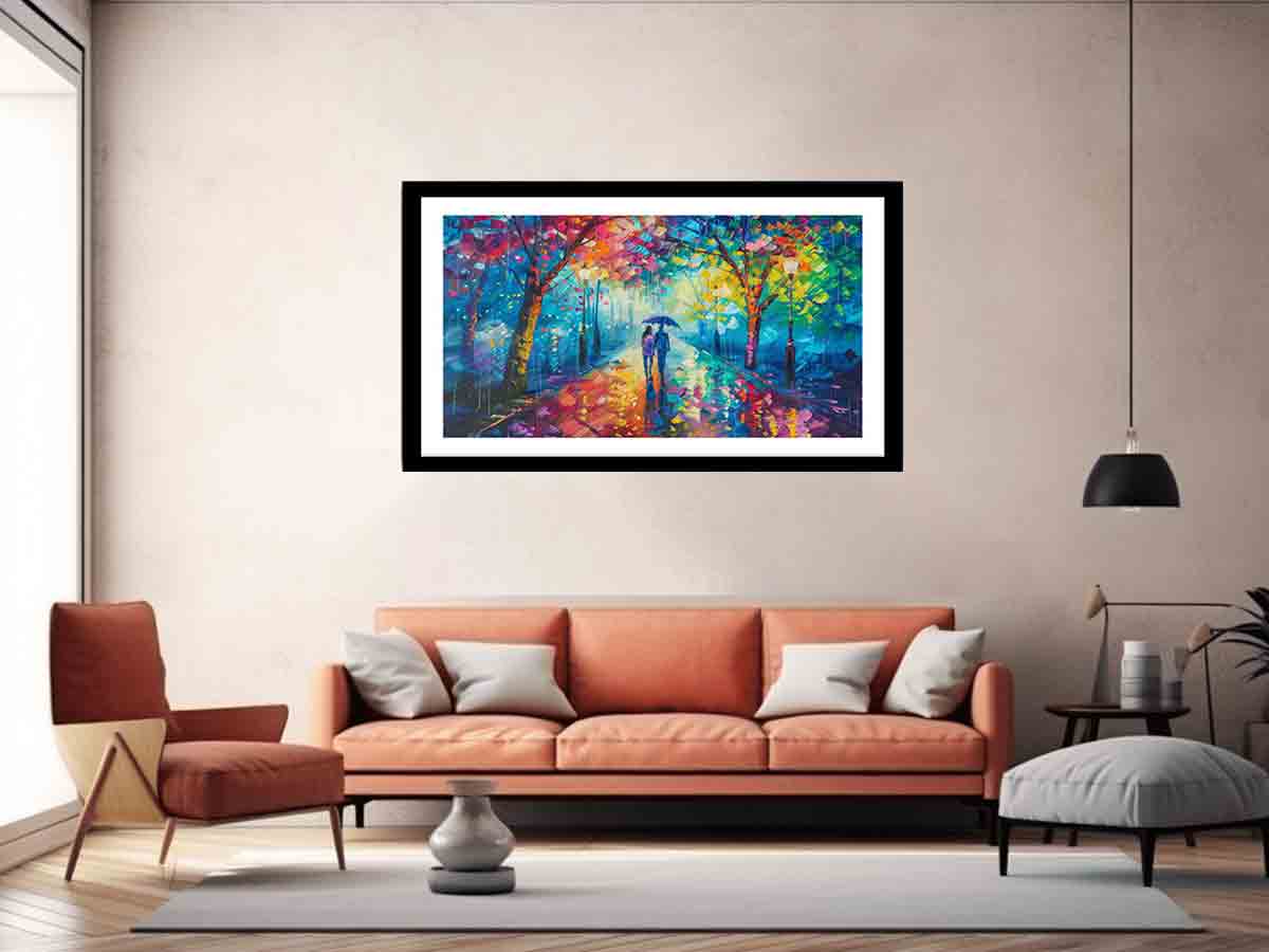 Street Walk Art Print