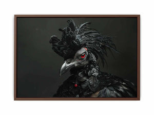 Black Cocky Art Painting