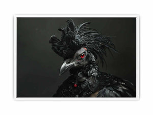 Black Cocky Art Painting