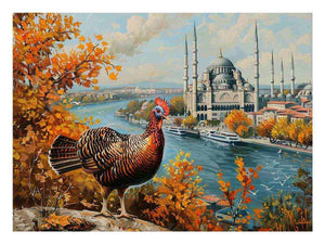 Turkey bird Art Print