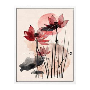 Modern Lotus Art Painting