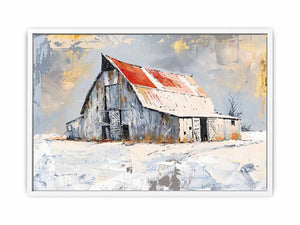white barn art Art Painting
