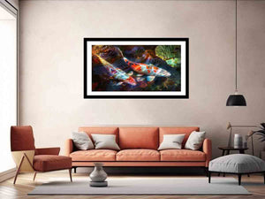 Koi Fish Art Print