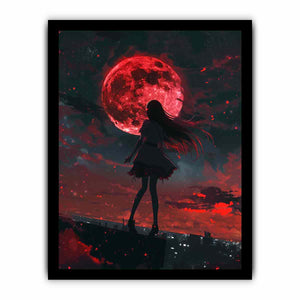 Moon Walk Art framed Print
