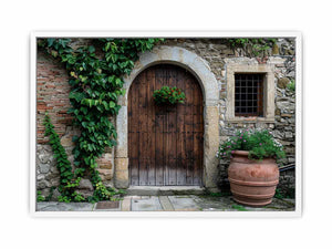 Vintage Door Art Painting