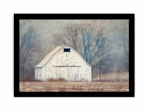 Barn Countryside Art framed Print