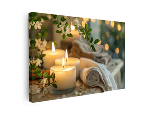 Still Life in Spa Art canvas Print