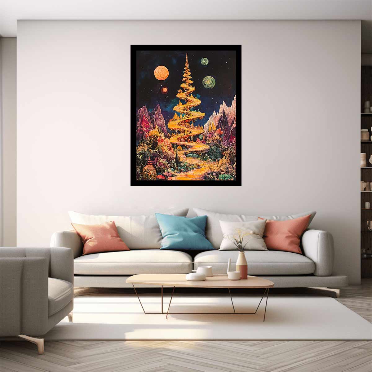 Celestial Spiral Path