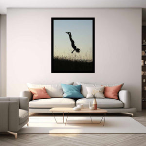 Meadow Acrobat Silhouette