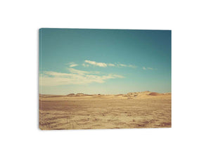 Minimal desert landscape photography for calm modern living room wall art.