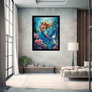 Aqua Mermaid Reverie