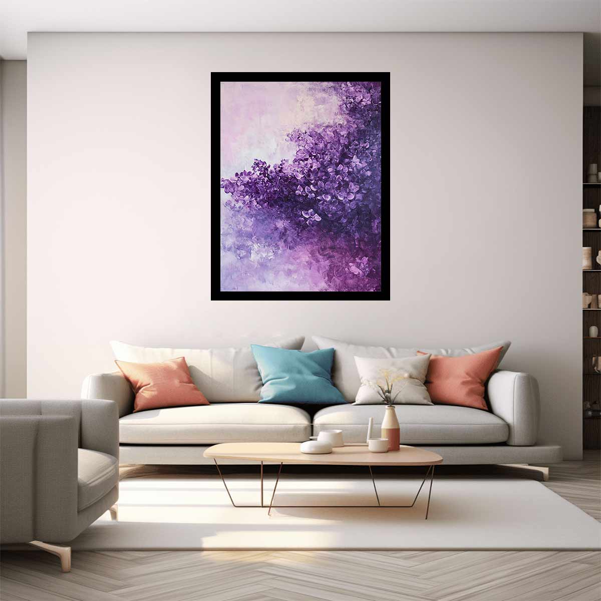 Violet Bloom Drift