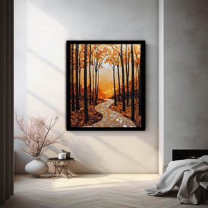 Amber Forest Path