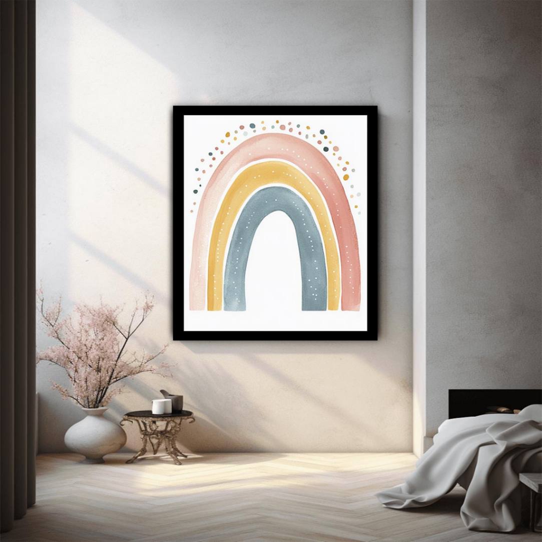 Soft Confetti Rainbow