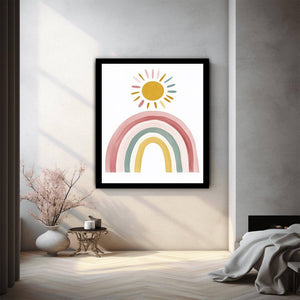 Sunrise Pastel Rainbow